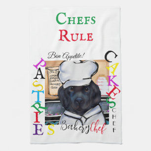 Newfoundland Dog Tea Towel