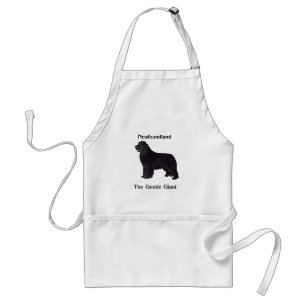 Newfoundland Dog The Gentle Giant Standard Apron