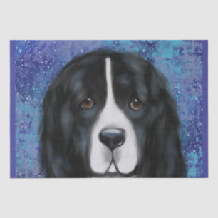 Newfoundland Dog Tissue Paper