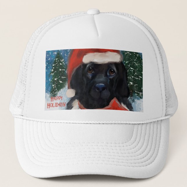 NEWFOUNDLAND  DOG TRUCKER HAT (Front)