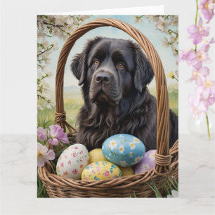 Newfoundland Easter Eggs Card