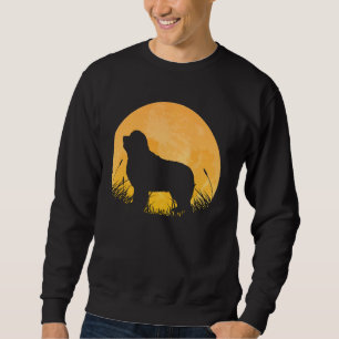 Newfoundland Easy Halloween Outfit Dog Pup Moon Co Sweatshirt