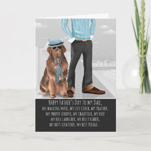 Newfoundland from the Dog Father's Day Card