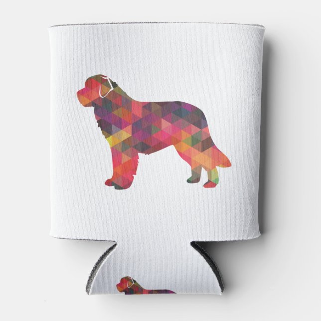 Newfoundland Geo Silhouette  Multi Can Cooler (Front)