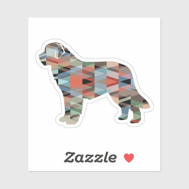 Newfoundland Geo Silhouette Plaid (Sheet)