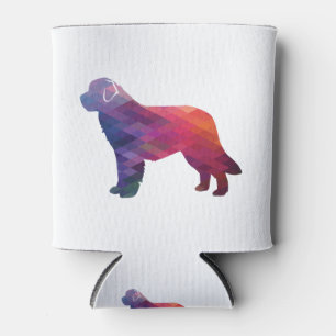 Newfoundland Geo Silhouette Purple Can Cooler