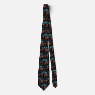 Newfoundland Halloween Scary Tie