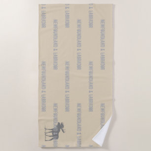 Newfoundland & Labrador Beach Towel
