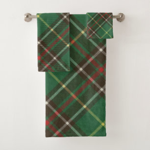 Newfoundland Labrador Provincial Tartan Bath Towel Set