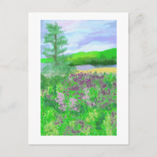 Newfoundland Landscape Art Postcard