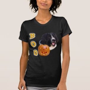 Newfoundland (landseer) Halloween Boo T-Shirt