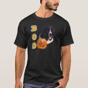 Newfoundland (landseer) Halloween Boo T-Shirt