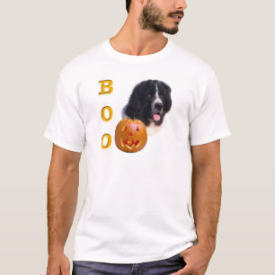 Newfoundland Landseer Halloween Boo T-Shirt