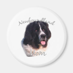 Newfoundland (landseer) Mum 2 Magnet