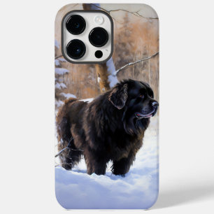 Newfoundland Let It Snow Christmas  Case-Mate iPhone 14 Pro Max Case