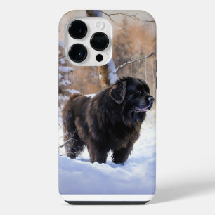 Newfoundland Let It Snow Christmas iPhone 14 Pro Max Case
