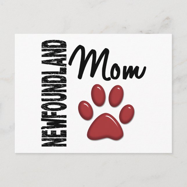 Newfoundland Mum 2 Postcard (Front)