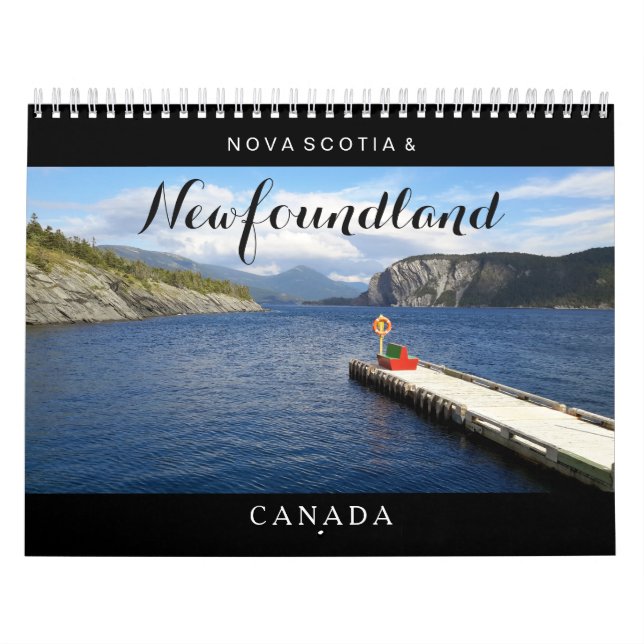 Newfoundland Nova Scotia Canada Calendar (Cover)