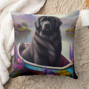 Newfoundland on a Paddle: A Scenic Adventure Cushion