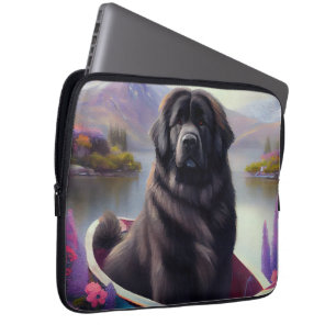 Newfoundland on a Paddle: A Scenic Adventure Laptop Sleeve
