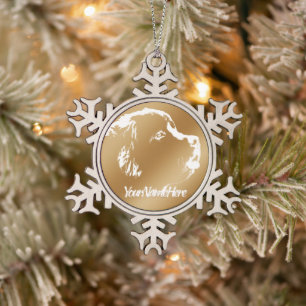 Newfoundland Ornament Newfoundland Pup Decoration