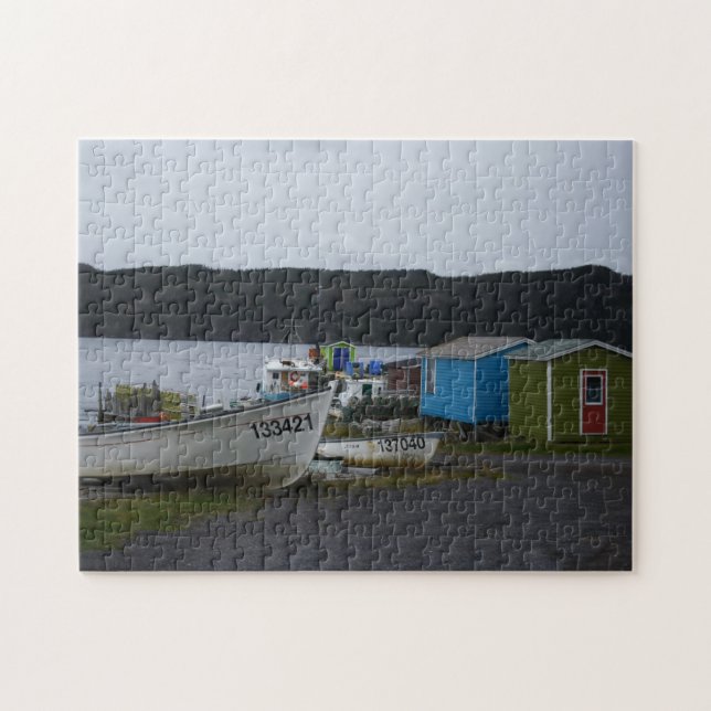Newfoundland Outports Jigsaw Puzzle (Horizontal)