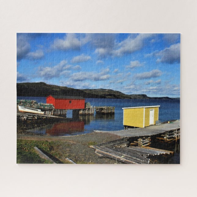 Newfoundland Outports Jigsaw Puzzle (Horizontal)