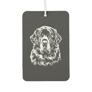 Newfoundland Portrait Minimalist Apparel Car Air Freshener