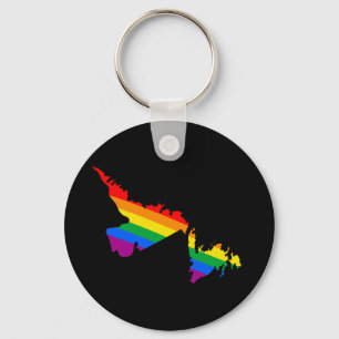 NEWFOUNDLAND PRIDE KEY RING