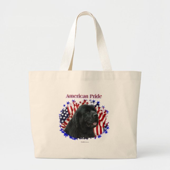 Newfoundland Pride Large Tote Bag (Front)