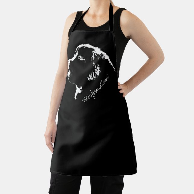 Newfoundland Pup Aprons Puppy Dog Lover Aprons (Insitu)