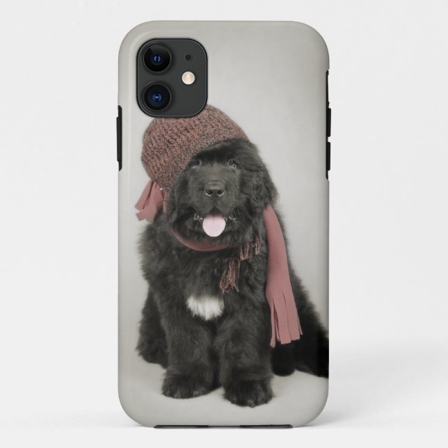 Newfoundland puppy Case-Mate iPhone case (Back)