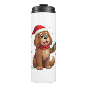 Newfoundland Santa Hat Thermal Tumbler