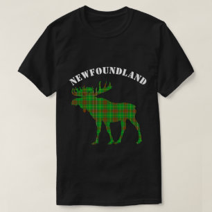 Newfoundland shirt moose customisable party shirt