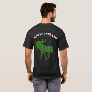 Newfoundland shirt moose customisable shirt