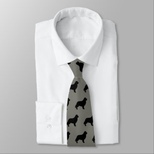 Newfoundland Silhouettes Pattern Tie