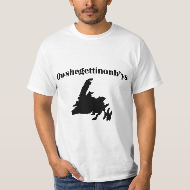 Newfoundland Slang T-Shirt (Front)