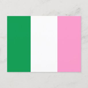 Newfoundland Tricolour flag (Canada) Postcard