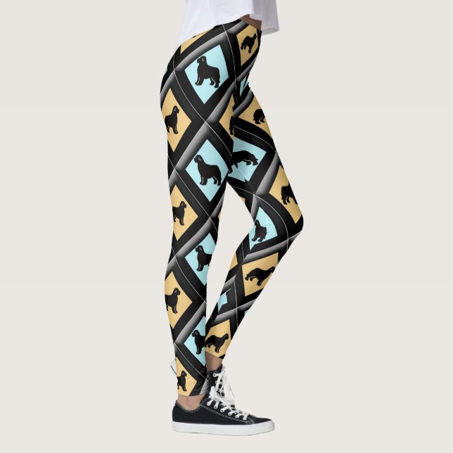 Newfy Diamonds Leggings (Right)