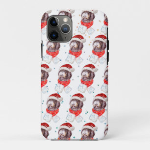 Newfypoo Dog Breed Christmas Stars iPhone 11 Pro Case