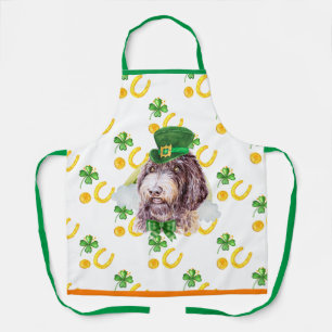 Newfypoo Holiday Home Decor St Patrick's Day Dog Apron