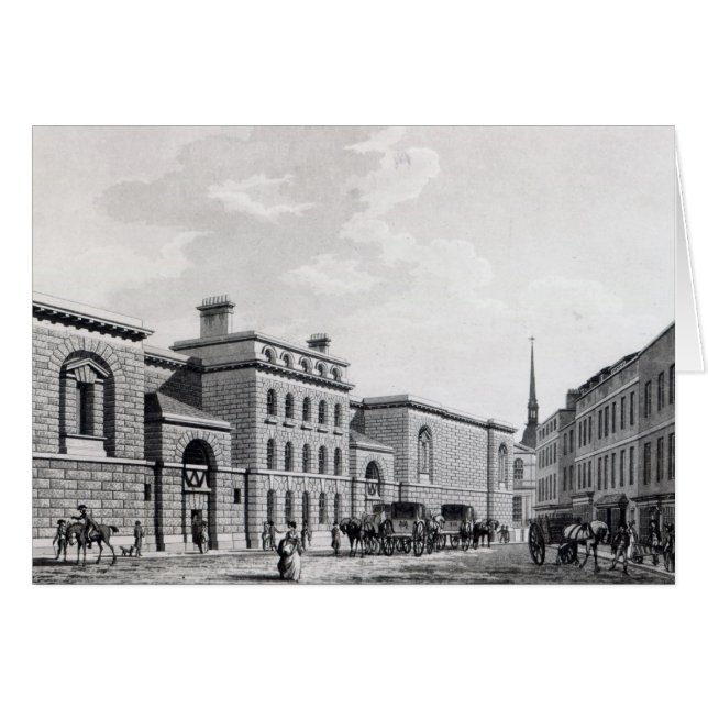 Newgate prison, 1799 (Front Horizontal)