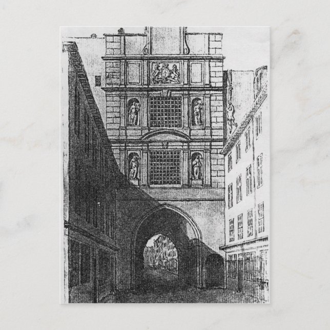 Newgate Prison Postcard (Front)