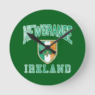 NEWGRANGE Ireland Round Clock