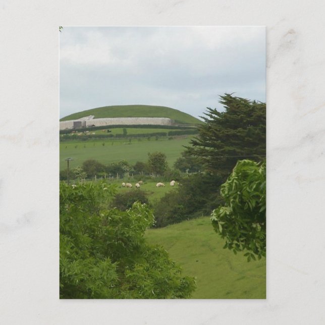 Newgrange Passage Tomb Postcard (Front)