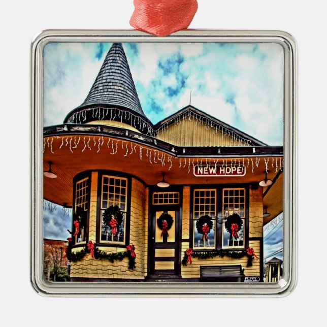 NewHope Station Ornament (Front)