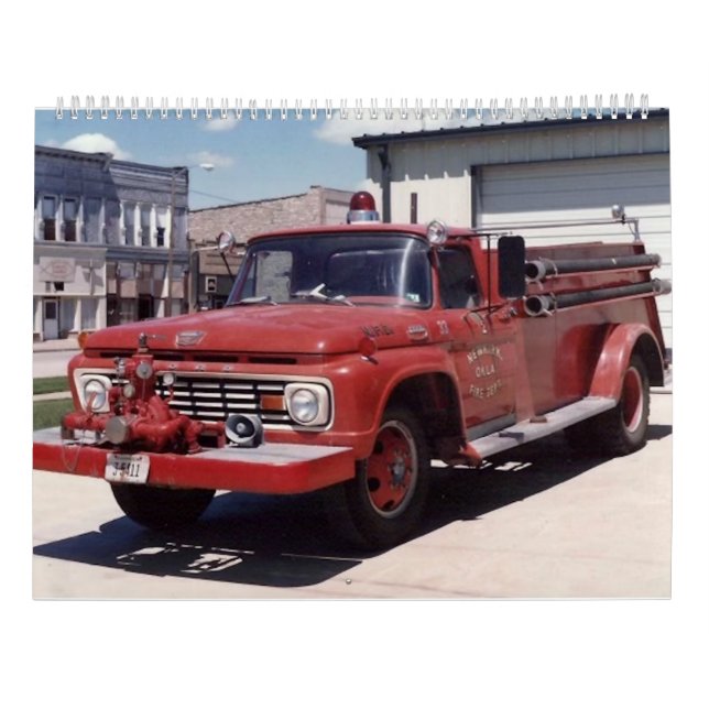 Newkirk Fire Department Calendar (Back)