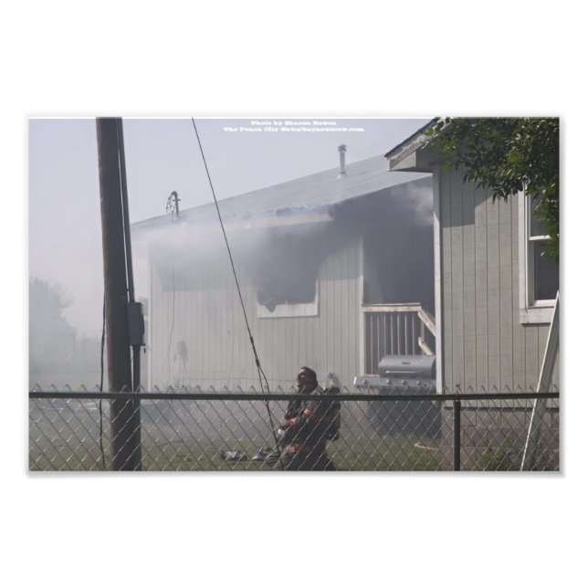 Newkirk Firefighter  Photo Print (Front)