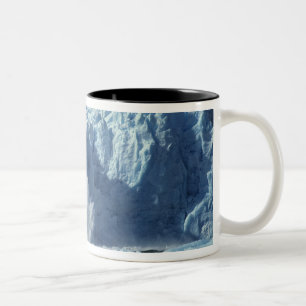 Newly-calved iceberg splashing into chilly Two-Tone coffee mug