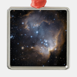 Newly formed stars metal tree decoration